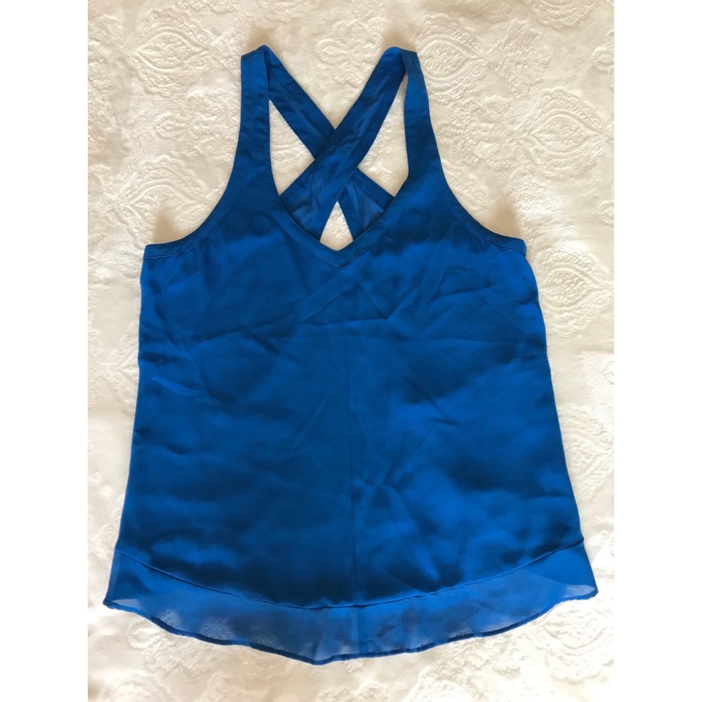 Royal blue top